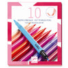 DJECO PENS & MARKERS - 10 FELT TIP BRUSH PENS - SWEET