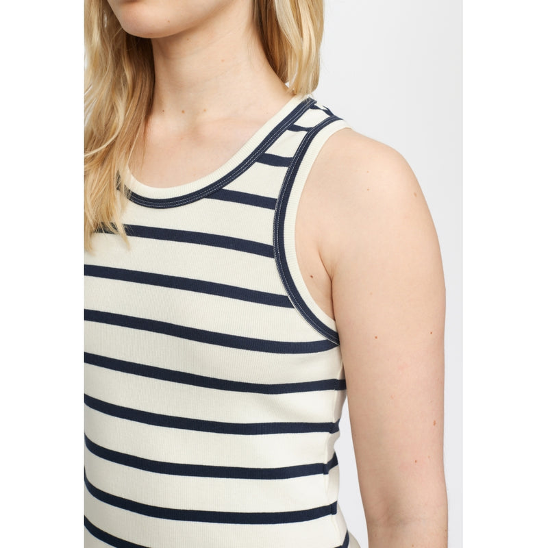 SRAdelynn Stripe Tank Top - GOTS - 230 Total eclipse stripe