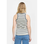 SRAdelynn Stripe Tank Top – GOTS – 230 Total Eclipse Stripe