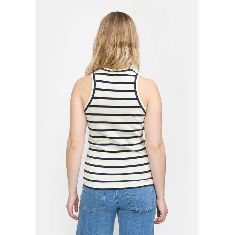 SRAdelynn Stripe Tank Top - GOTS - 230 Total eclipse stripe