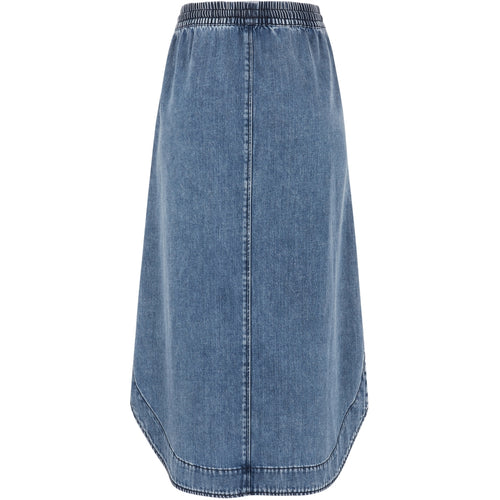 SRKeira Skirt - 030 Dark Blue Denim