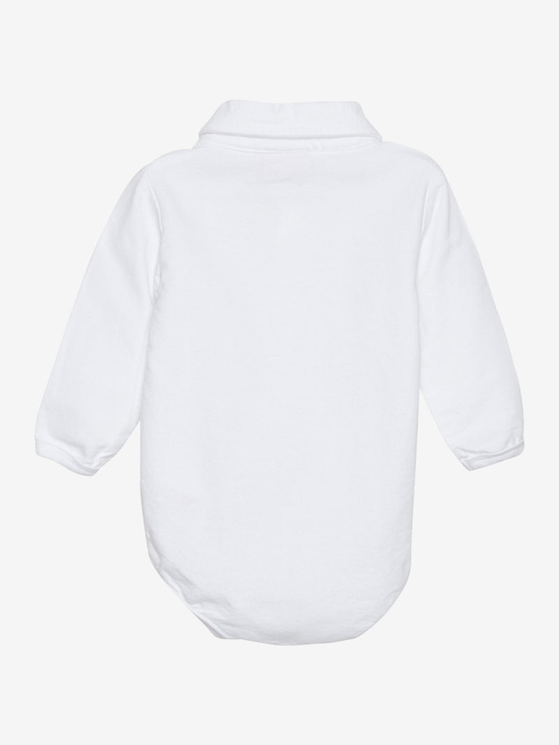 Minymo - Body LS - hvid skjorte 113350