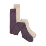 2-Pack Stockings w. Pattern - 123645