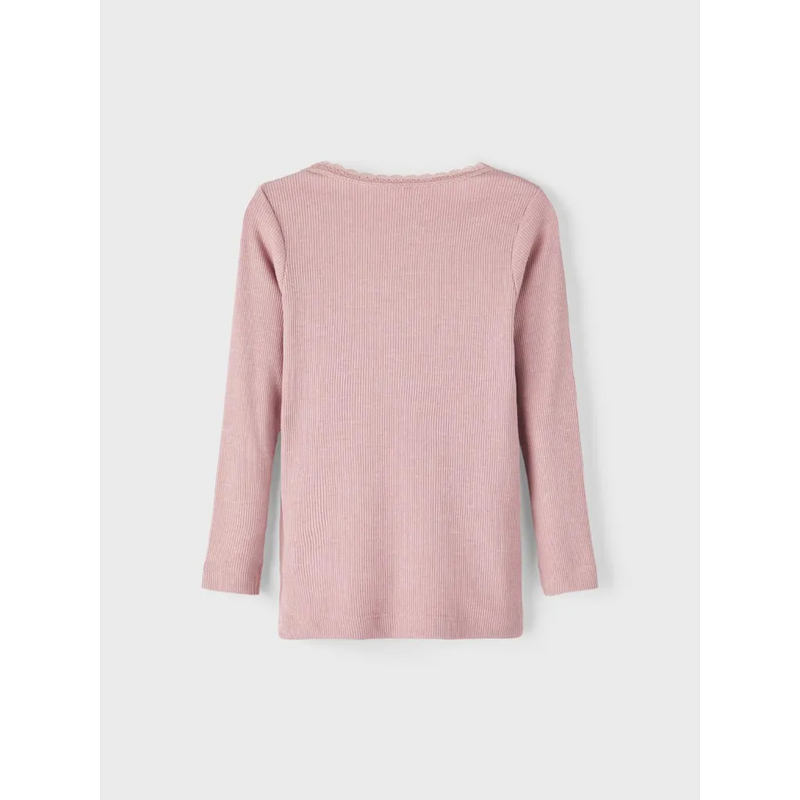 NMFKAB LS TOP NOOS -Deauville Mauve MELANGE