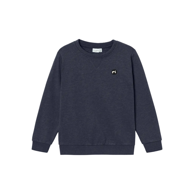 NKMVIMO LS SWEAT BRU NOOS -Dark Sapphire