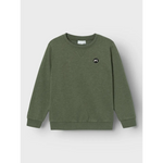 NKMVIMO LS SWEAT BRU NOOS -Rifle Green