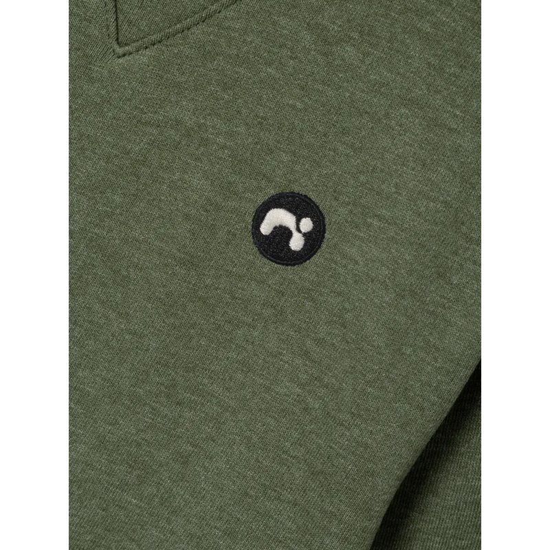 NKMVIMO LS SWEAT BRU NOOS -Rifle Green