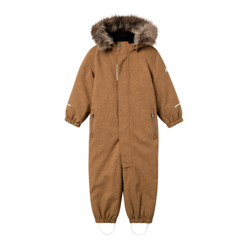 NMMSNOW10 SUIT MELANGE FO -Brown Sugar