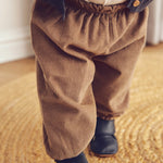 Corduroy flared pants