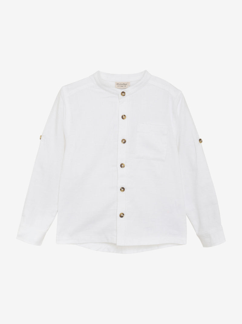 Shirt LS - Bright White