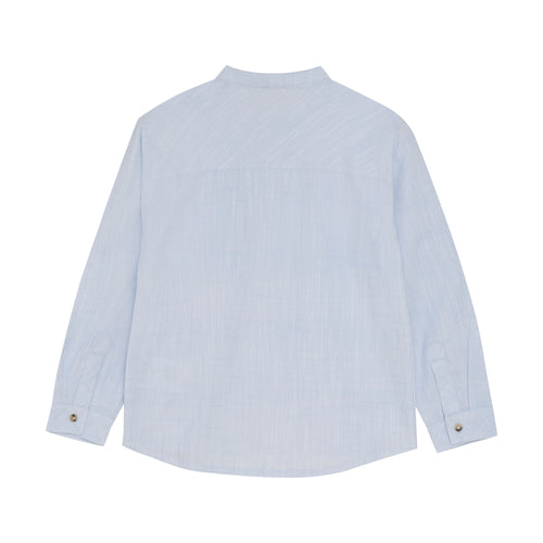 Shirt LS Y/D - 133846  - Blue Fog