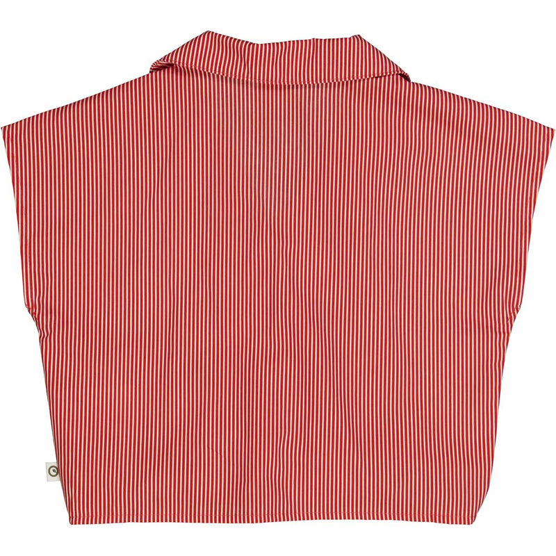 POPLIN STRIPE crop skjorte med bindebånd - 1517001200