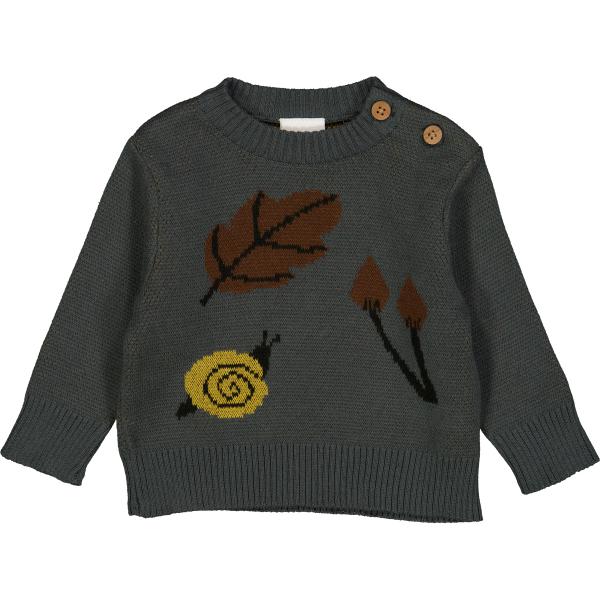 Forest knit sweater baby 1524005000 - Balance green