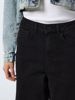 NMLIRA HW LONG DENIM SHORTS VI461BL