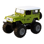 Monster truck Jeep med pull-back, 4 assorterede farver