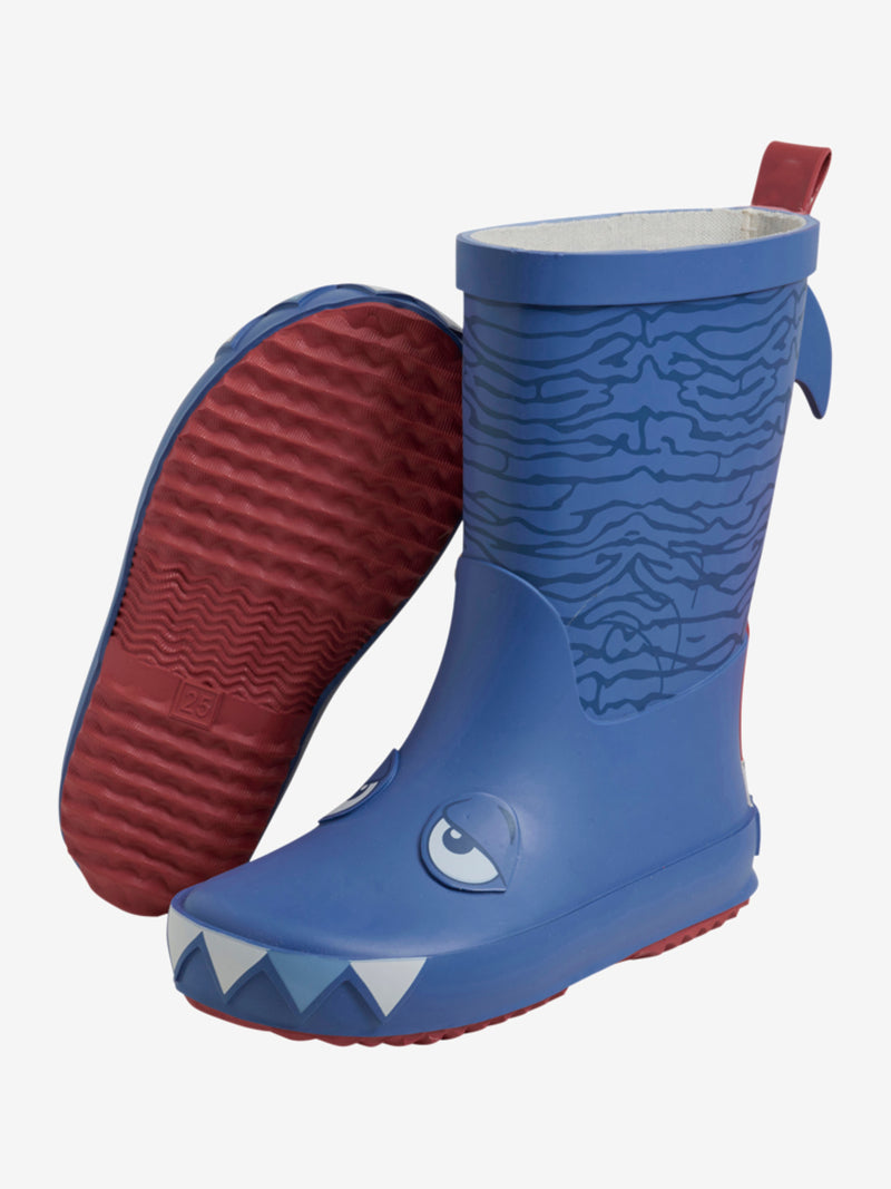 Wellies - Shark - Federal Blue