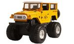 Monster truck Jeep med pull-back, 4 assorterede farver