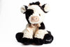 Bamse ko med sløjfe 25 cm style nr: 3816