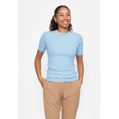 SRFenja Stripe SS Top – 099 Regatta