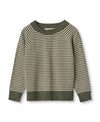 FAVO LS PULLOVER - BEETLE STRIPE