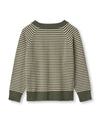 FAVO LS PULLOVER - BEETLE STRIPE