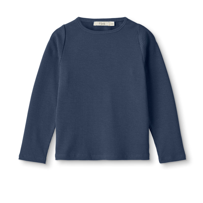 KENNA LS BLOUSE - Insignia Blue