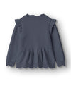 ALILLY PEPLUM PULLOVER - Insignia Blue