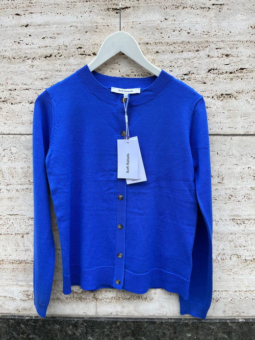 SRMarla Cardigan knit - Dazzling Blue