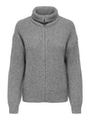 JDYSILJA L/S ZIP CARDIGAN KNT