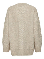 JDYSILJA L/S LONG CABLE PULLOV. KNT NOOS