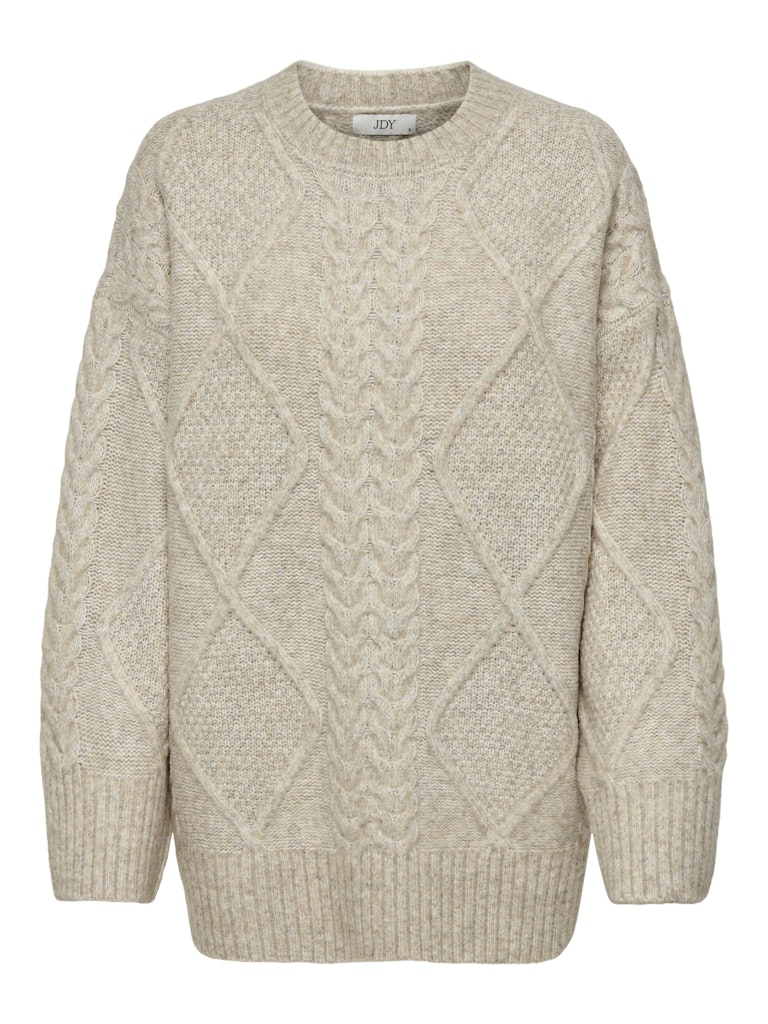 JDYSILJA L/S LONG CABLE PULLOV. KNT NOOS