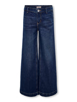 KOGCOMET WIDE LEG - Dark blue denim