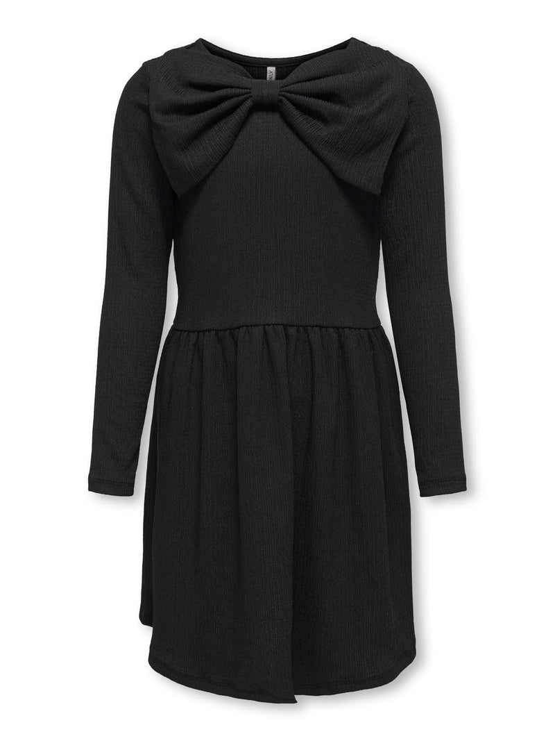 KOGMIA L/S BOW DRESS JRS