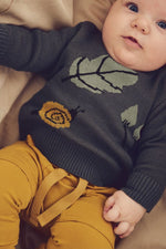 Forest knit sweater baby 1524005000 - Balance green