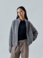 NLFNULO LS SHORT KNIT CARDIGAN -