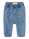 NBMBEN U-SHAPE R EMB JEANS 6621-BY O