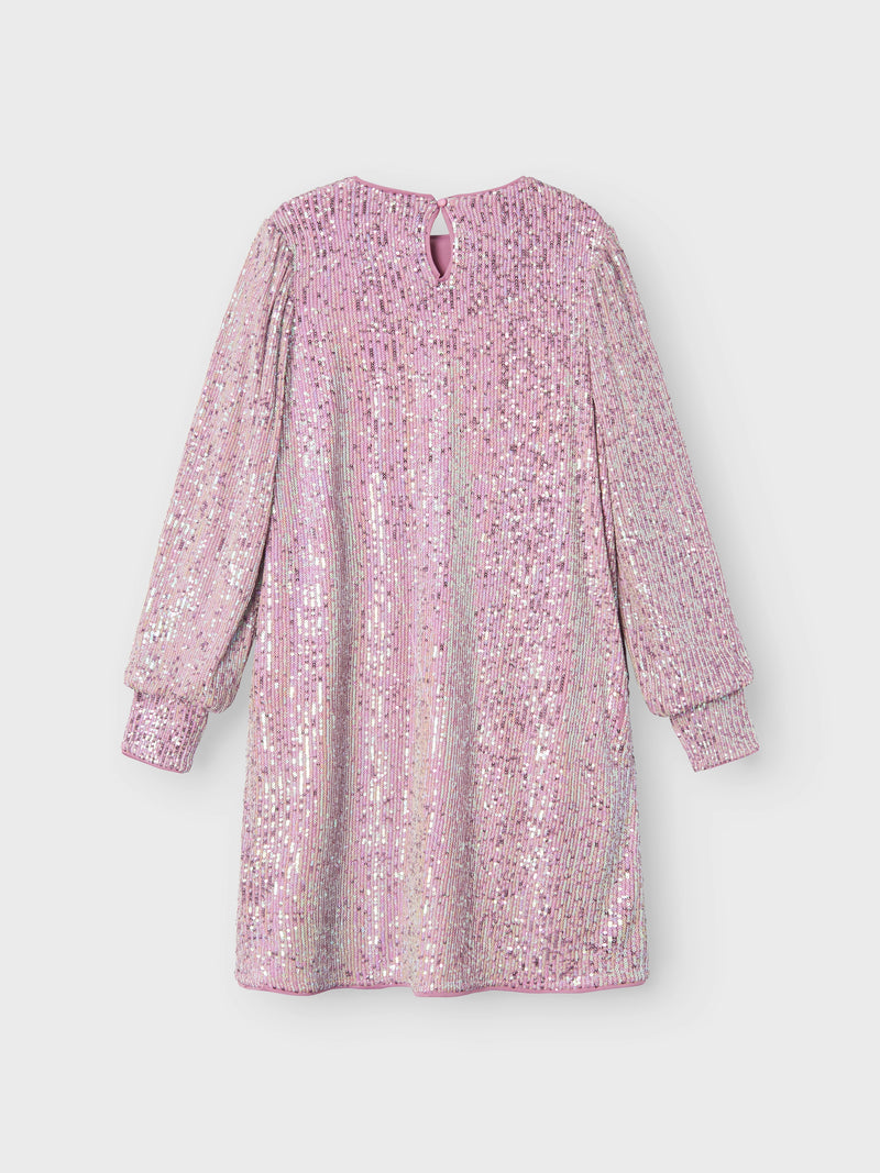 NLFRINK LS SEQUINS DRESS