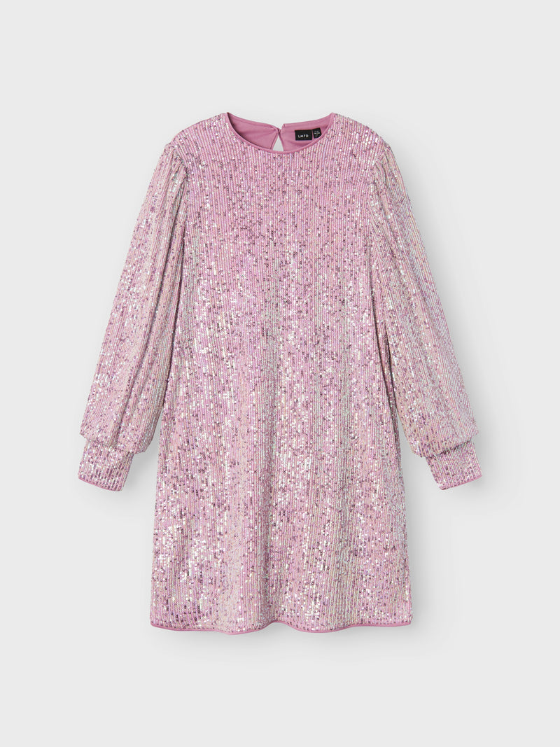 NLFRINK LS SEQUINS DRESS