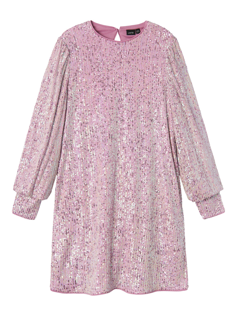 NLFRINK LS SEQUINS DRESS