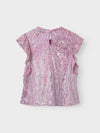 NLFRINK CAP SEQUINS TOP