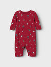 NBNVISMAS LS NIGHTSUIT - Jester Red Christmas Elements