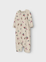 NBNVISMAS LS NIGHTSUIT - Whitecap Gray Christmas Elements