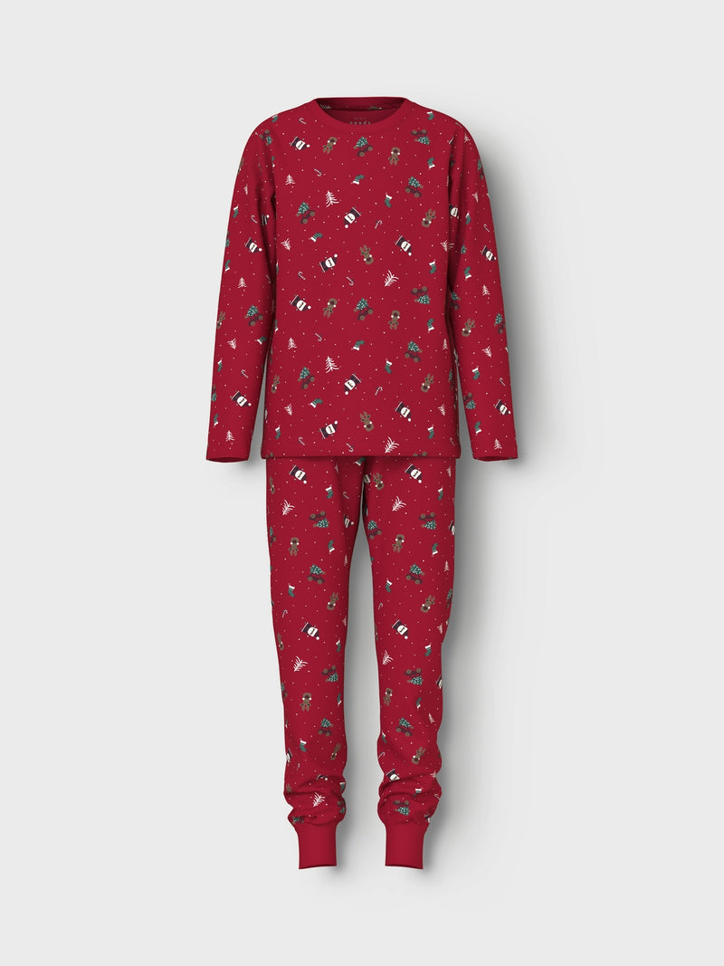 NKNVISMAS LS NIGHTSET - Jester Red Christmas Elements