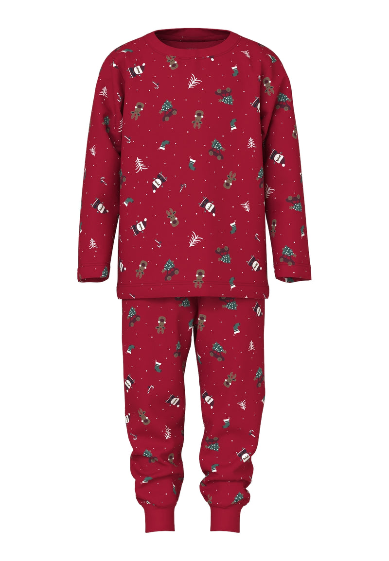 NMNVISMAS LS NIGHTSET - Jester Red Christmas Elements