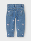 NMFBELLA MOM EMB JEANS 3285-BE NOOS