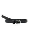 NLFLOUI THIN BELT - Black