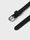 NLFLOUI THIN BELT - Black