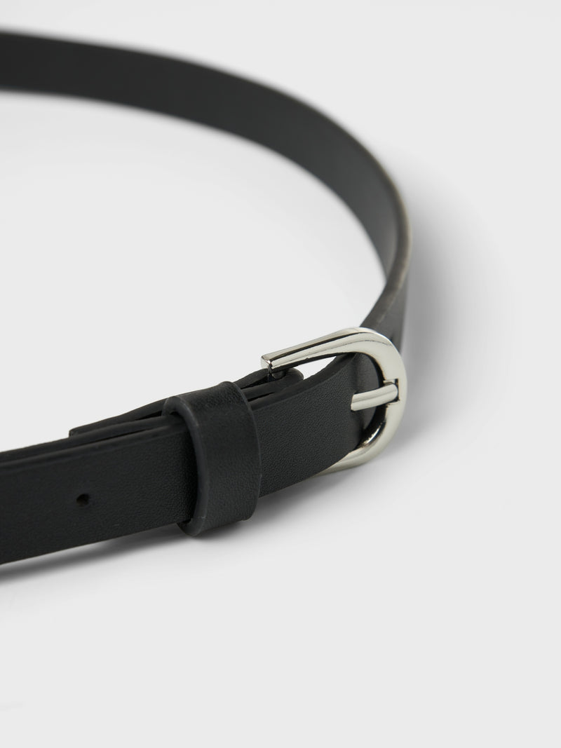 NLFLOUI THIN BELT - Black