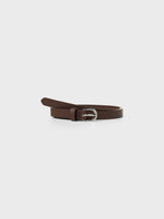 NLFLOUI THIN BELT - Black Coffee