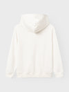 NLMLAR LS SWEAT W. HOOD - white alyssum